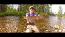 Video thumb for Kids Fly Fishing Alaska